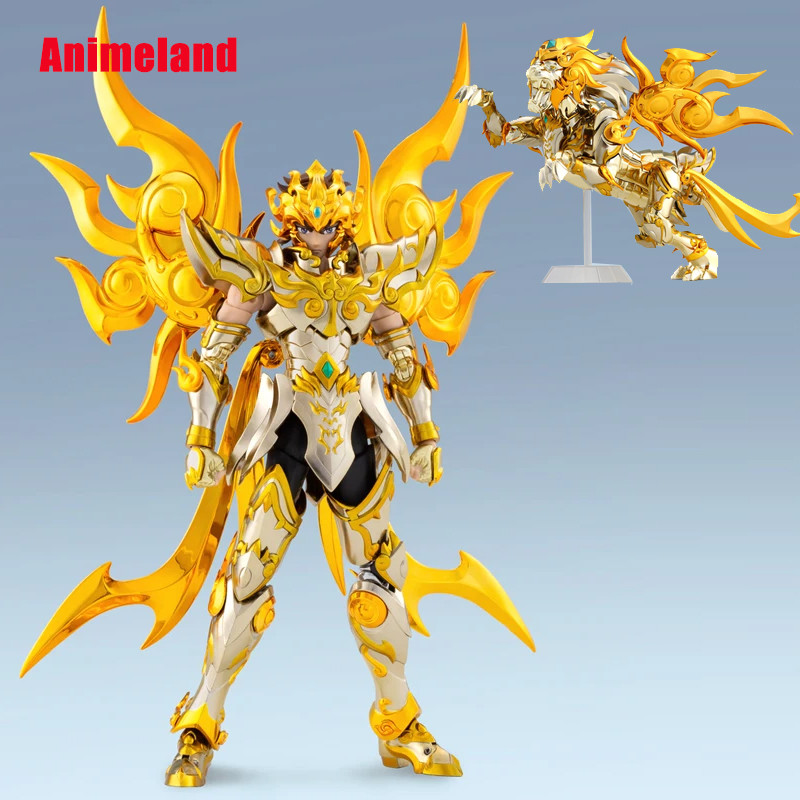 Toypoint/TP Saint Seiya Myth Cloth EXM Leo Aiolia God SOG And Totem/Object Gold Knights of the