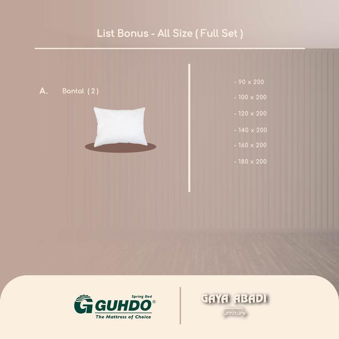 Sapphire Dream 2 In 1 Guhdo - Guhdo Springbed