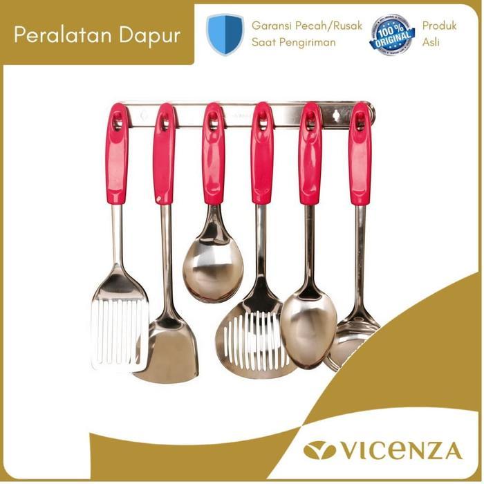 Vicenza Kitchen Tools - Alat Masak Sendok Masak VK915C Warna