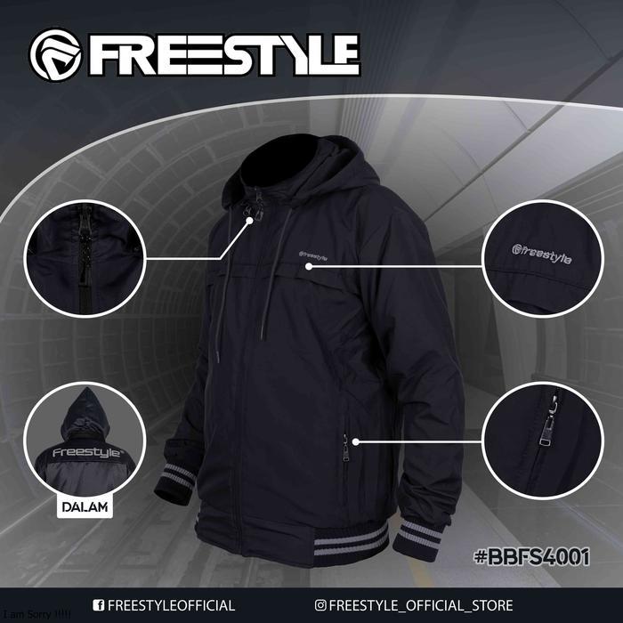 Jaket Pria BB Bolak Balik Casual running Jaket Outdoor Freestyle