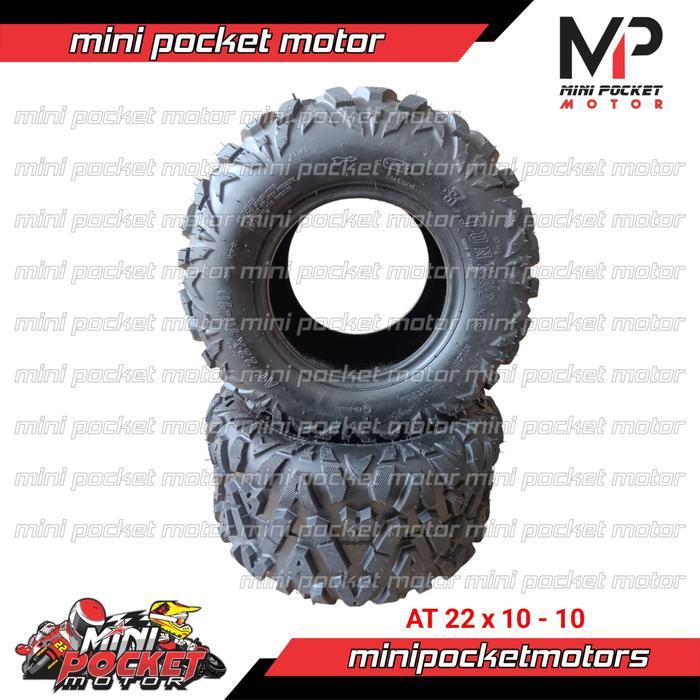 Ban BELAKANG ATV Offroad Ring 10 Ukuran 22x10-10 Ban Tubeless ATV R10