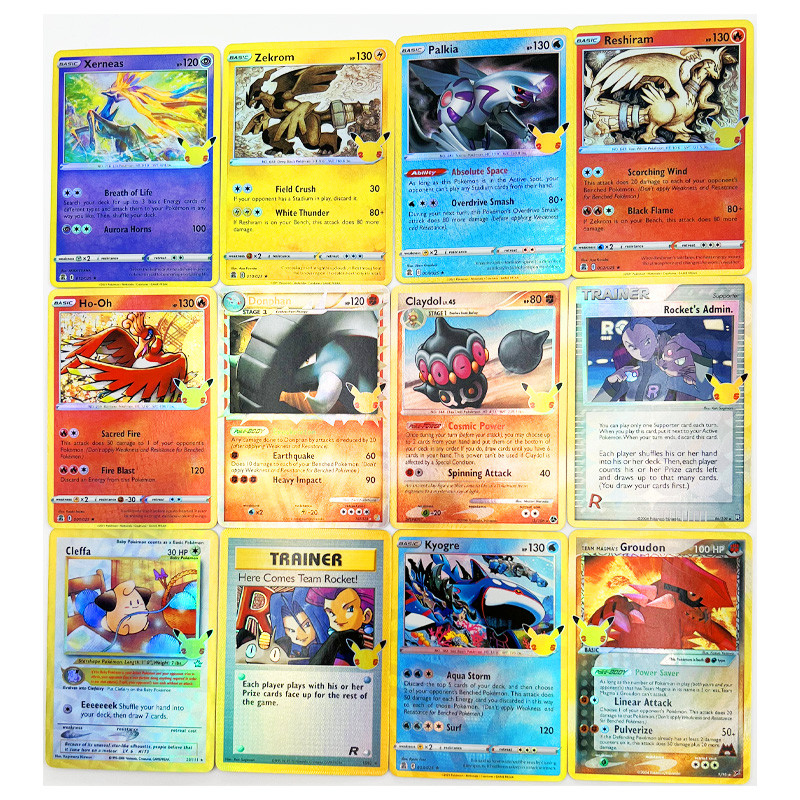Pokemon 25th English Charizard Mewtwo Blastoise Venusaur Toys Hobbies Hobby Collectibles Game Collec