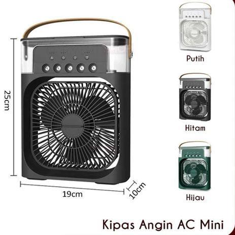 Ac Mini Portable Untuk Kamar Super Dingin Kipas Angin Kabut Humidifier