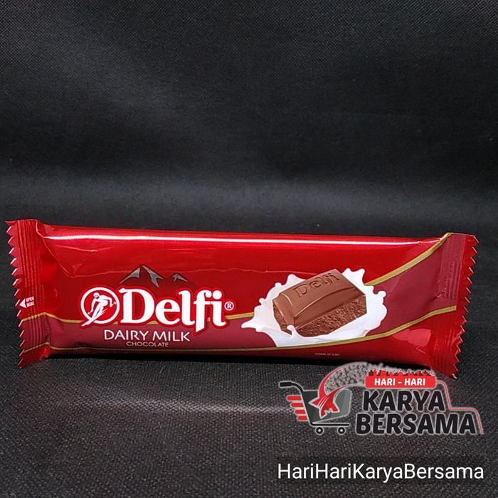 (ORIGINAL) HYA COKLAT DELFI DAIRY MILK CHOCOLATE BAR 50GR TERMURAH TERPOPULER