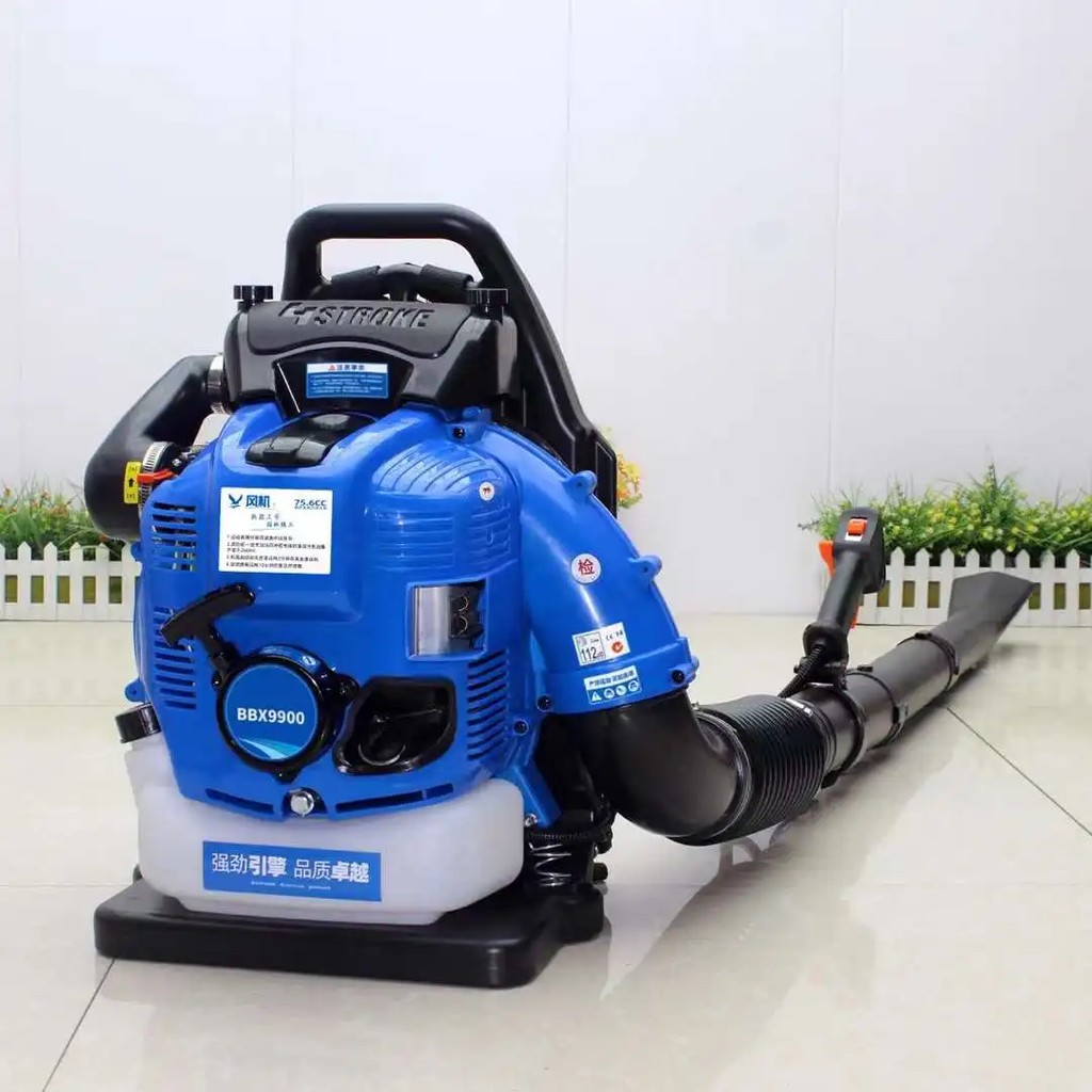 Snow Blower Bbx9900 4 Stroke 75.6Cc Knapsack Gasoline Air Blower Wireless Leaf Blower 151-300C