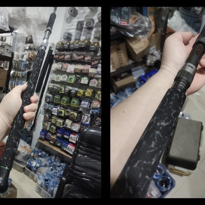 joran popping elito gt hunter fuji alconet 802 240 cm busa hitam army