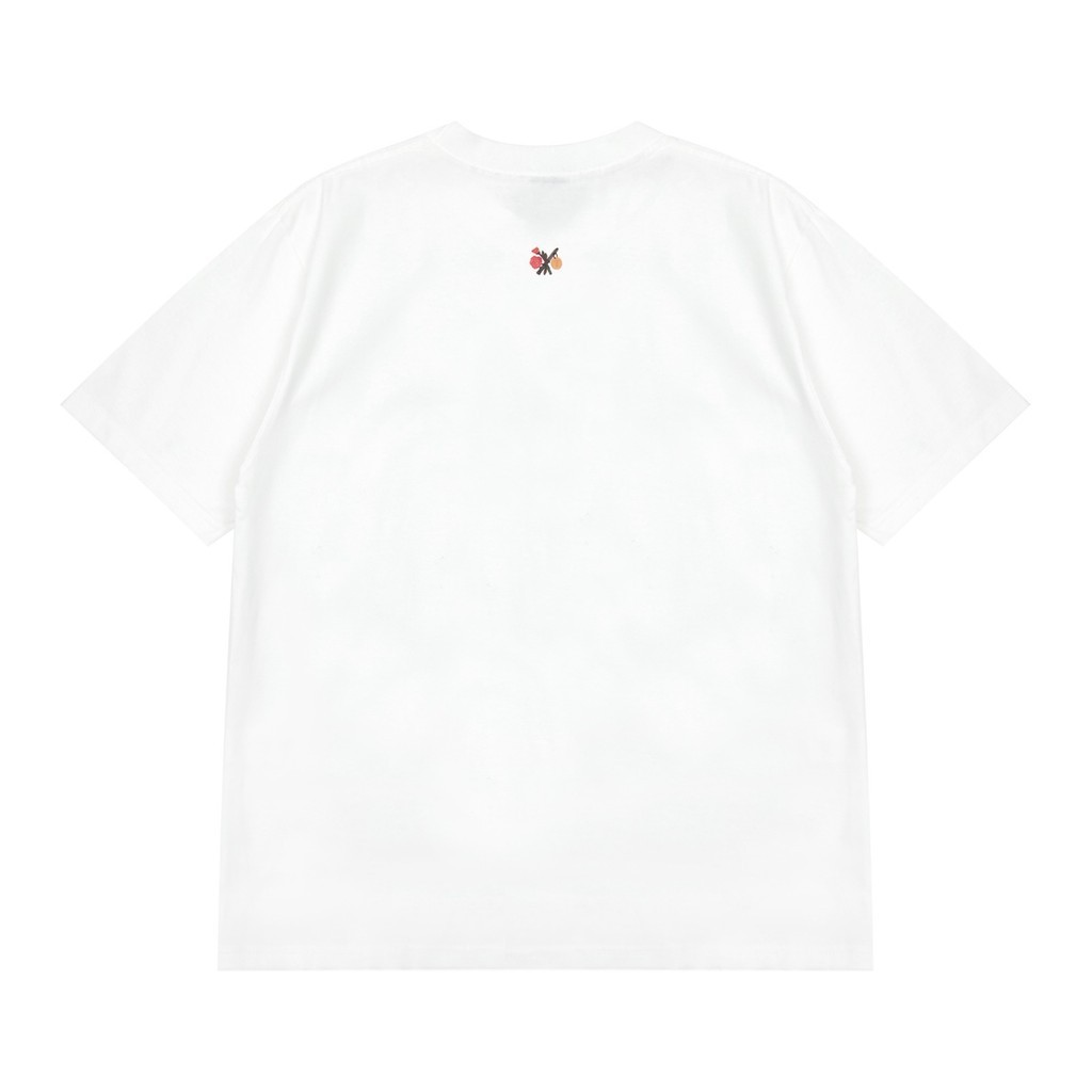 Thanksinsomnia Tshirt Kayla Back Logo White - Heavy Cotton 20s 230 gsm 100% Cotton Unisex Tee