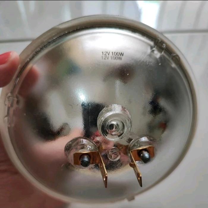 CrystalXenonSealedBeam4001Eagleye5"Round12V100W BEST