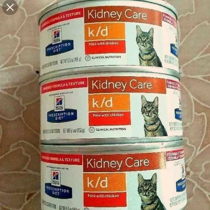 roza- Science Diet Kidney Care K/D 156 Gram - Makanan Basah Kucing