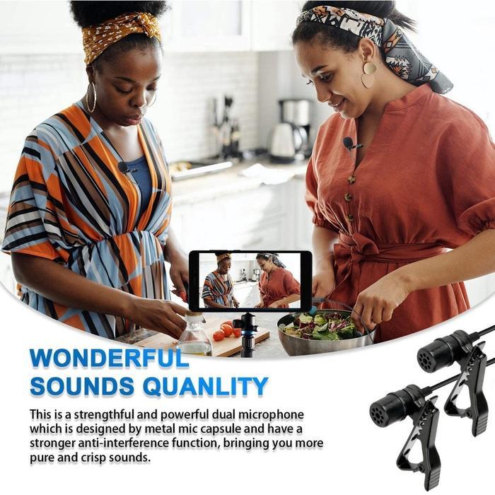 BOYA LAVALIER MICROFONE BY-M1/BY-MM1 SERIES MIKROFON OMNIDIRECTION KABEL UNTUK SMARTPHONE DSLR PC