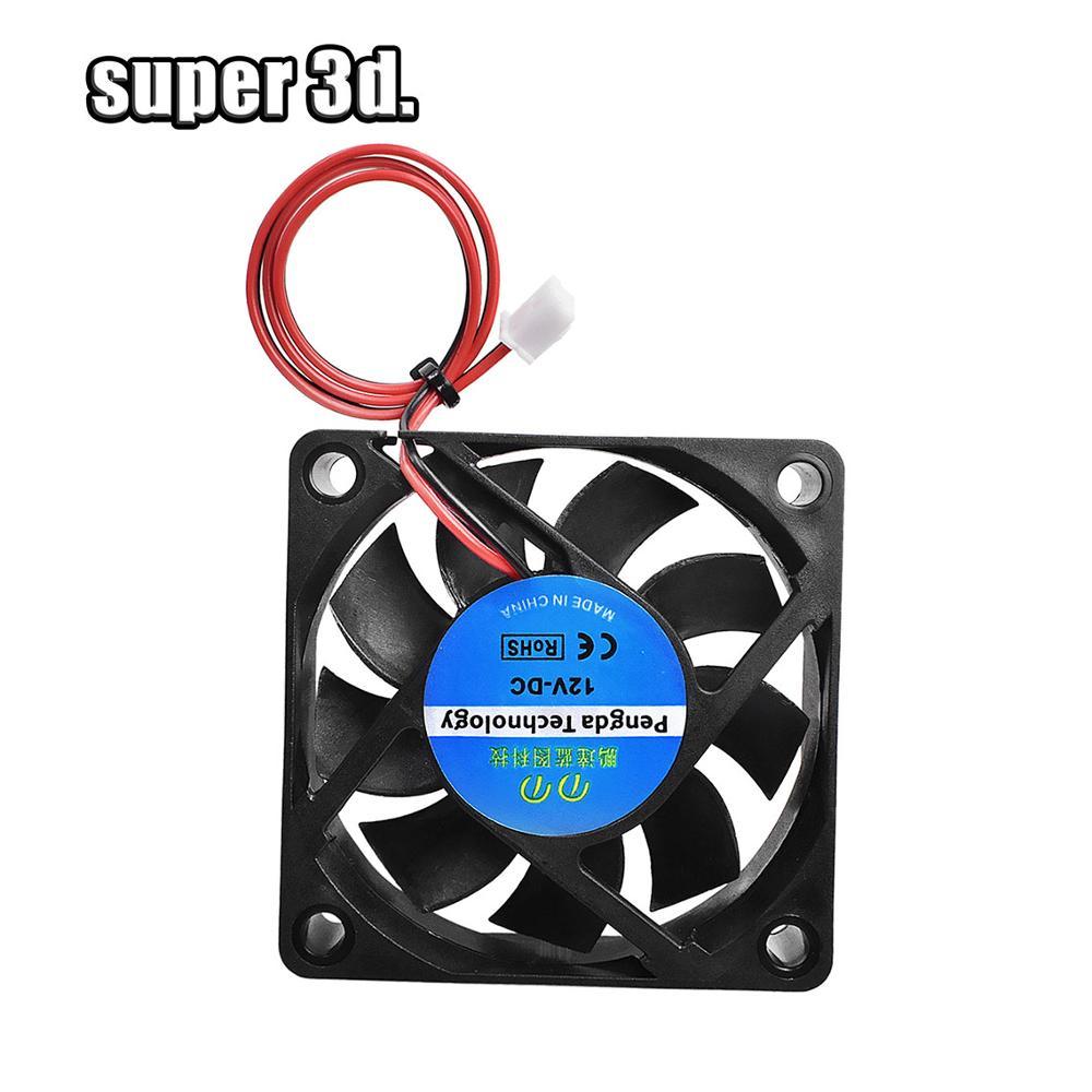 6015 Cooling Heatsink Fan 12V 24V With Dupont Wire Brushless 60Mm 60*60*15 Mm 3D Printers Parts