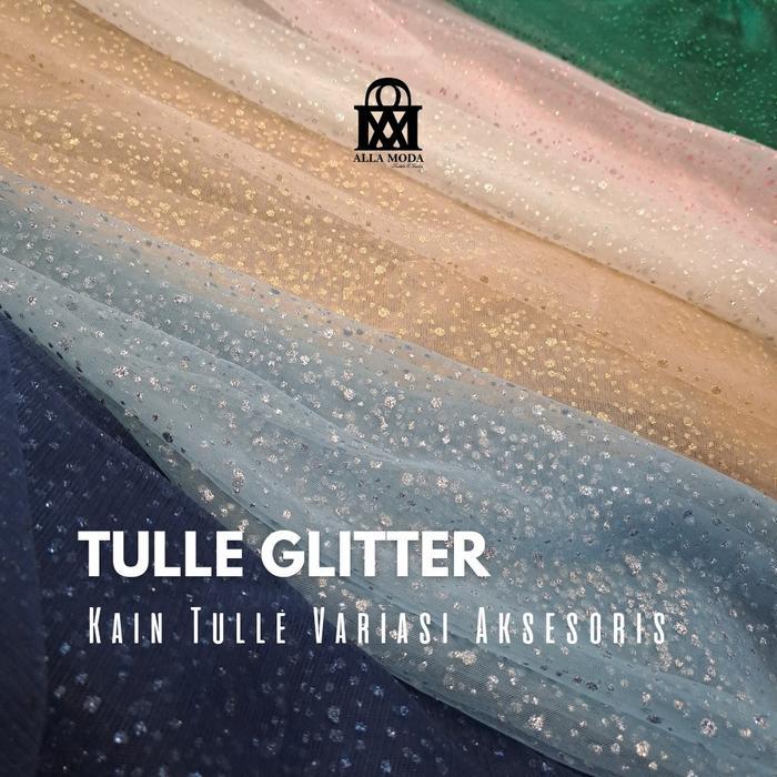 jq41- Kain Tile Gliter Meteran (Harga Per 1 M)/Kain Tile Polos Gliter Variasi