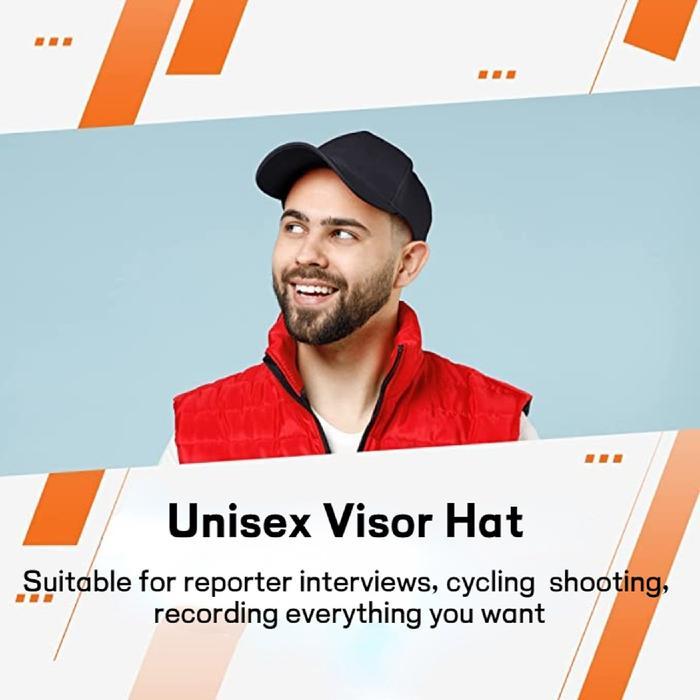 HIDDEN WIFI CAMERA VIDEO RECORDER BASEBALL CAP - PROMO