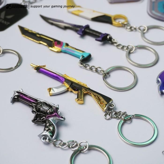 rsob- Keychain Valorant Senjata Weapon Gantungan Kunci Accesories Key Chains