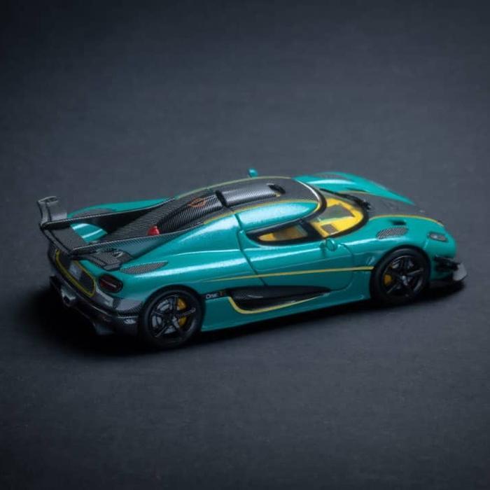 MJ MODEL 64 KOENIGSEGG ONE 1 METALIC GREEN