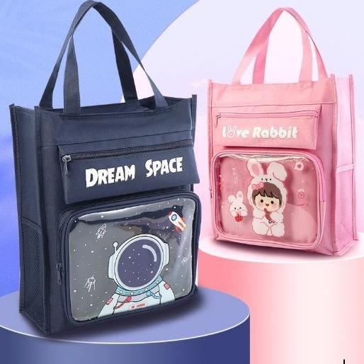 m8v6- Tas Kursus Tas Sekolah Tas Jinjing Anak Laki Laki Perempuan Fashion Bj216