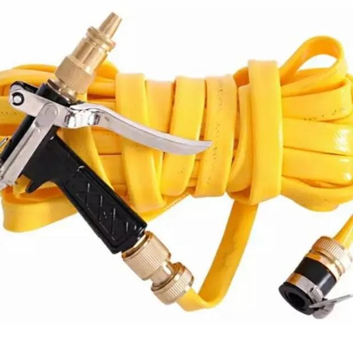 1 SET SPRAY GUN CUCI MOTOR MOBIL SELANG 10M ELASTIS SELANG CUCI JET