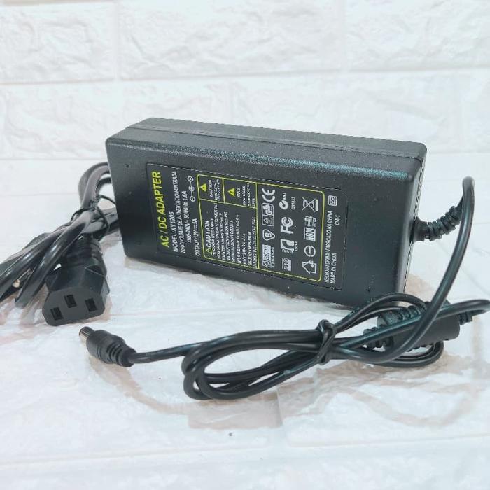 ADAPTOR 12V 5A SWITCING POWER SUPPLY SMPS ADAPTOR POMPA 12V DC 5A