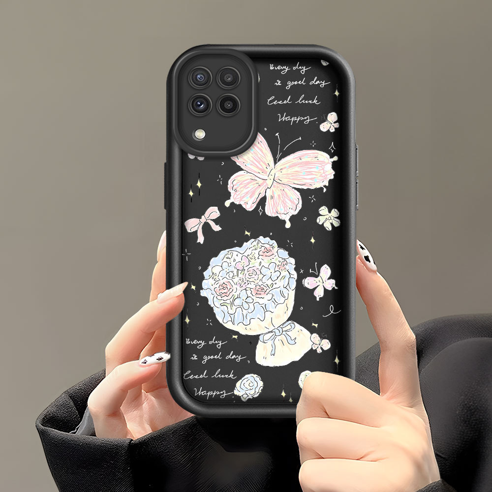 Compitable With Samsung Galaxy A22 M22 4G Casing Hp Phone HP Untuk Case Softcase Kesing Soft 5550 C8