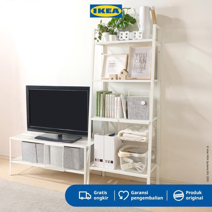 IKEA LERBERG Rak Serbaguna Minimalis Bahan Baja 60x148 cm - Putih
