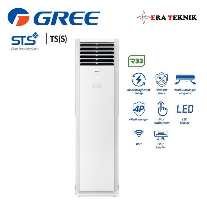 AC Floor Standing Gree 5PK GVC48STS (S) Non-Inverter STS Series