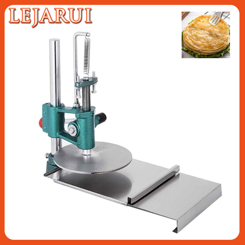 Pizza Dough Press Machine Manual Flattening Press Dough Roller Sheeter Pressing Machine Pastry