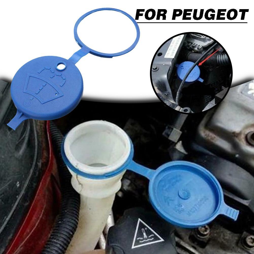 1Pc Car Windshield Wiper Washer Fluid Reservoir Lid Cover Tank Pot Cap For Ford Peugeot 208308 408
