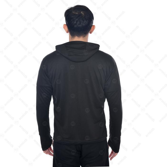 Rishal - Jaket Gustin Olahraga Pria Dryfit Premium Jacket Gym Dan Lari Sport Original