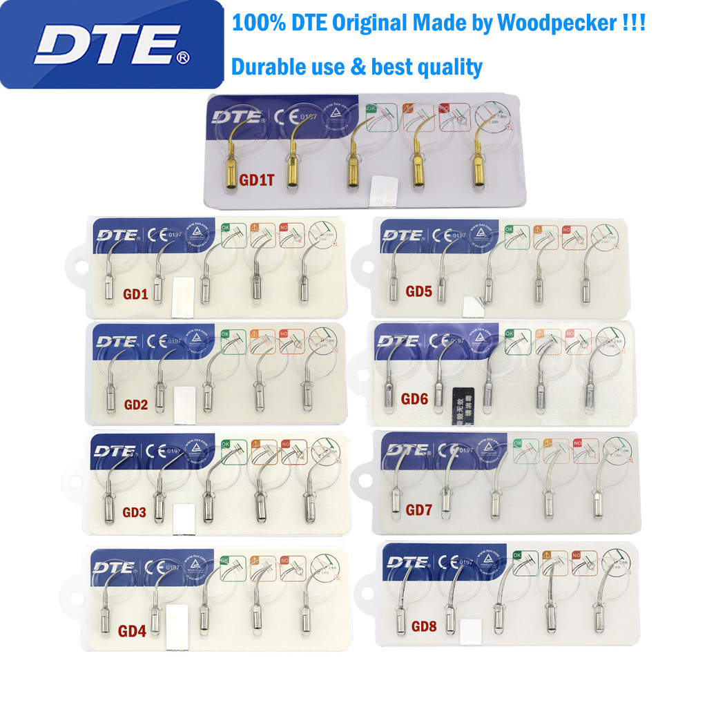 Woodpecker DTE Dental Ultrasonic Scaler Scaling Tip Fit SATELEC