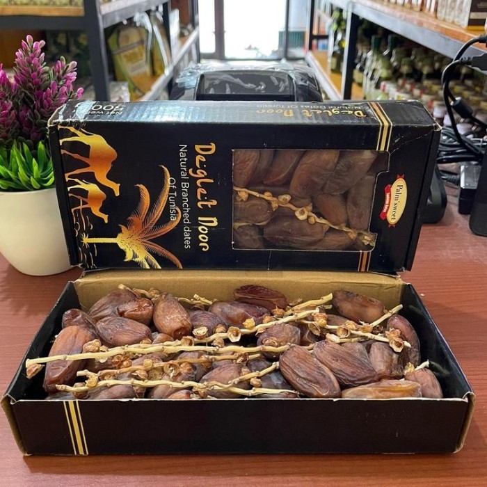 Kurma Tangkai 500gr Premium / Kurma Tangkai Tunisia Palm Sweet / Kurma Tangkai Palm Fruit Asli / Kur