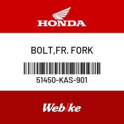 Bolt, Fr. Fork 51450-Kas-901 Cbr250R (2011-) Honda Thailand