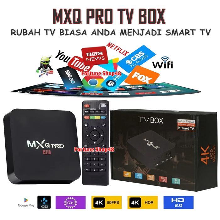 New TV Box MXQ Pro 5G 8GB+256GB Android Smart TV Box