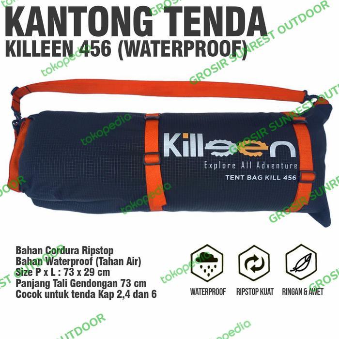 kantong lipat tenda waterproof sarung kantung tas cover tent 2-6 orang