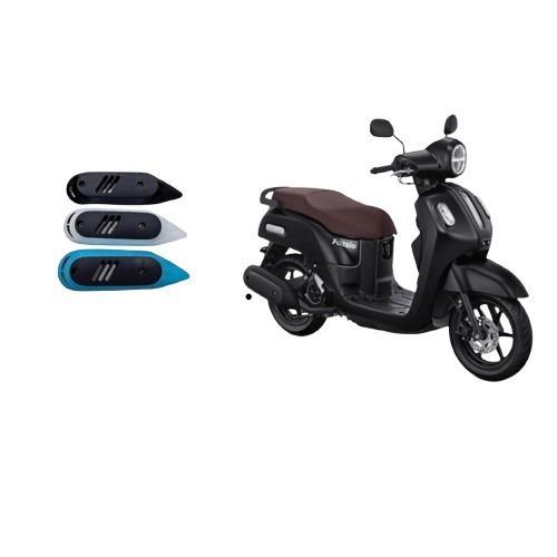 Paling Laris Cover Tutup Knalpot Fazzio Premium Carbon/Aksesoris Yamaha Fazzio Terlaris