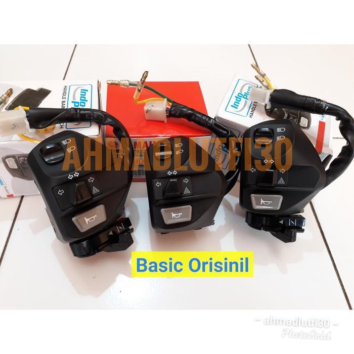 STOK TERBATAS  ORISINIL HOLDER SAKLAR KIRI PLUS HAZARD YAMAHA MIO J M3 JUPITER MX DLL TERJANGKAU