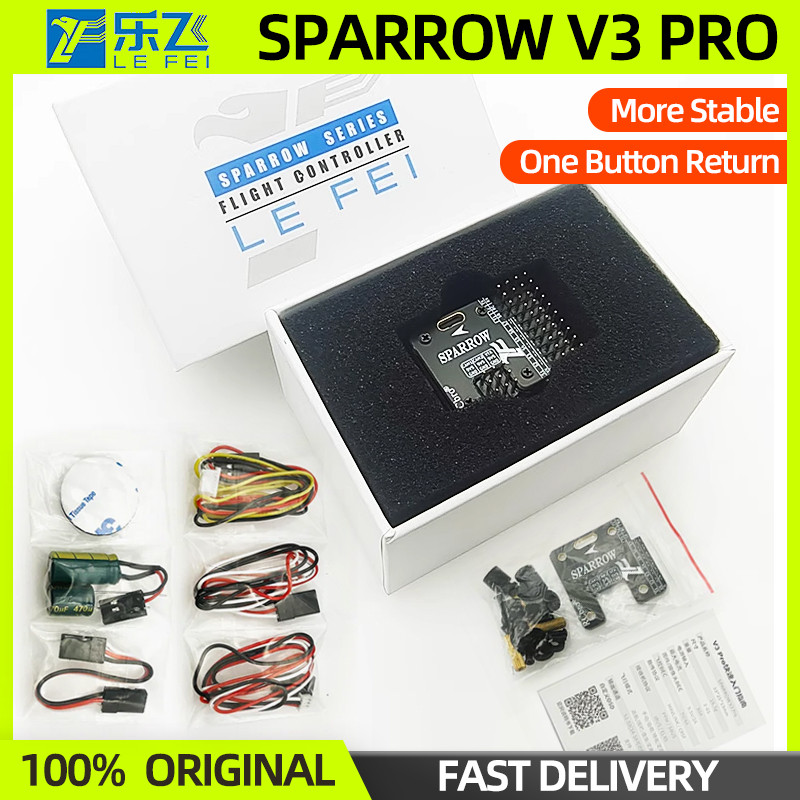 Lf Lefei Sparrow V3 Pro Osd Flight Controller Mini Fc U7 Gps Gyro Stabilization Elrs Ppm Sbus Crsf