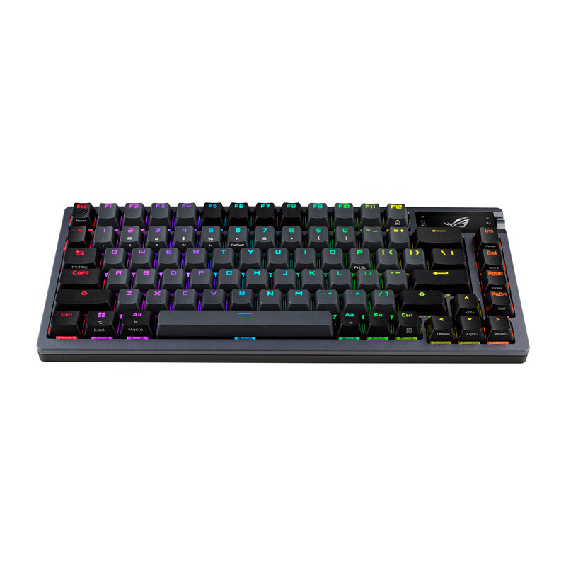 Asus ROG Azoth Gaming Keyboard USB 2.0/BT 5.1/RF 2.4GHz Connectivity OLED Display PBT Doubleshot Key