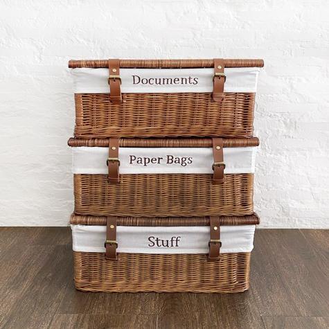 Personalized Rattan Trunk / Peti Rotan / Keranjang Rotan Multifungsi