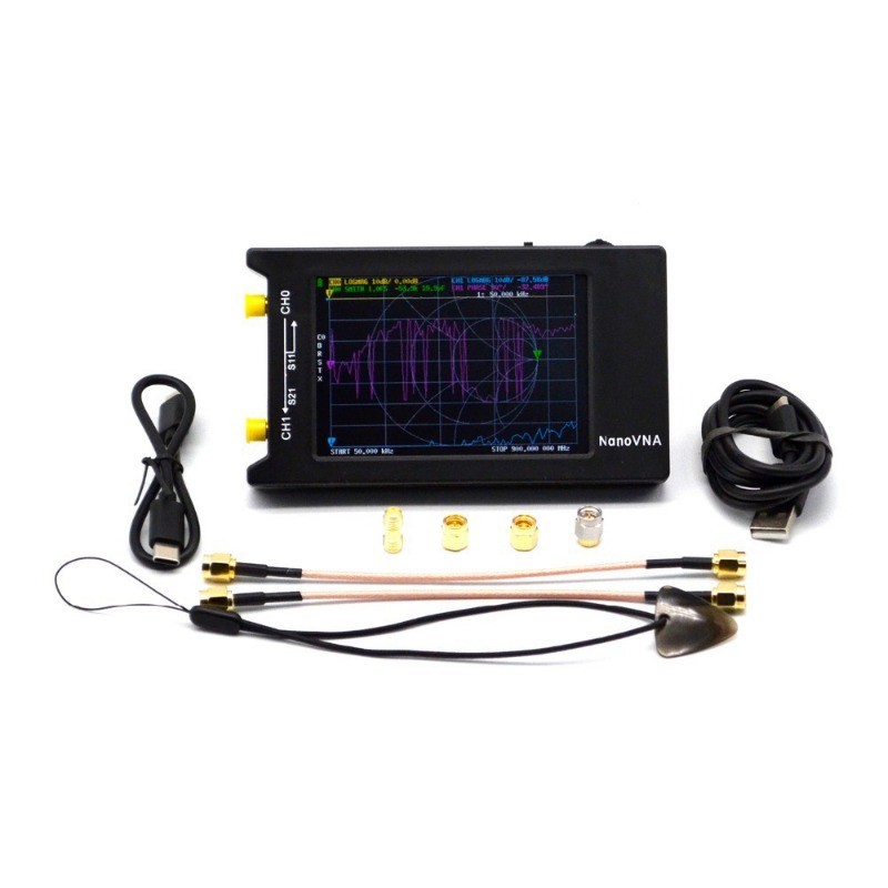 4 Inch Nanovna-H4 Vector Network Analyzer, Antenna Analyzer, Shortwave Mf Hf Vhf Uhf