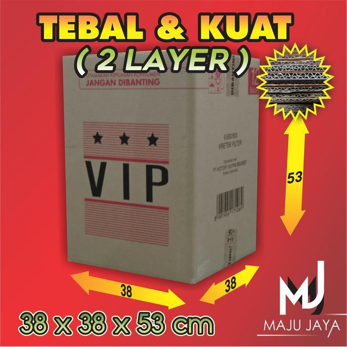 Kardus Dus Kotak Packaging Packing Paking Penyimpanan Bekas Rokok 500