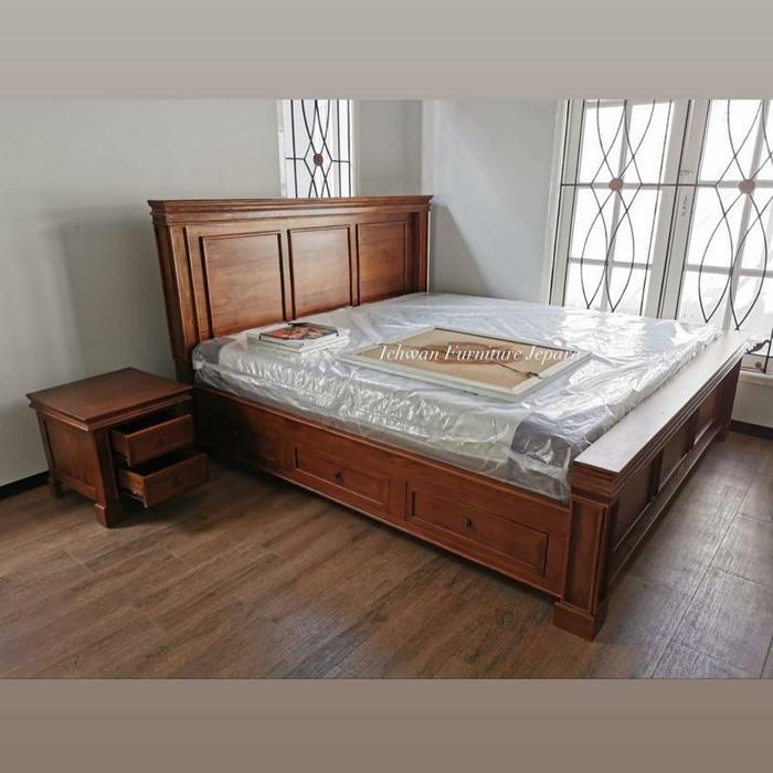 KAMAR SET KAYU JATI FURNITURE JEPARA CUSTOM