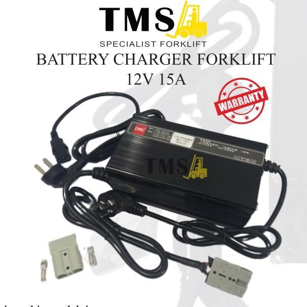 Battery Charger Forklift Eletric Battery 12V 15A Casan Forklift Pallet