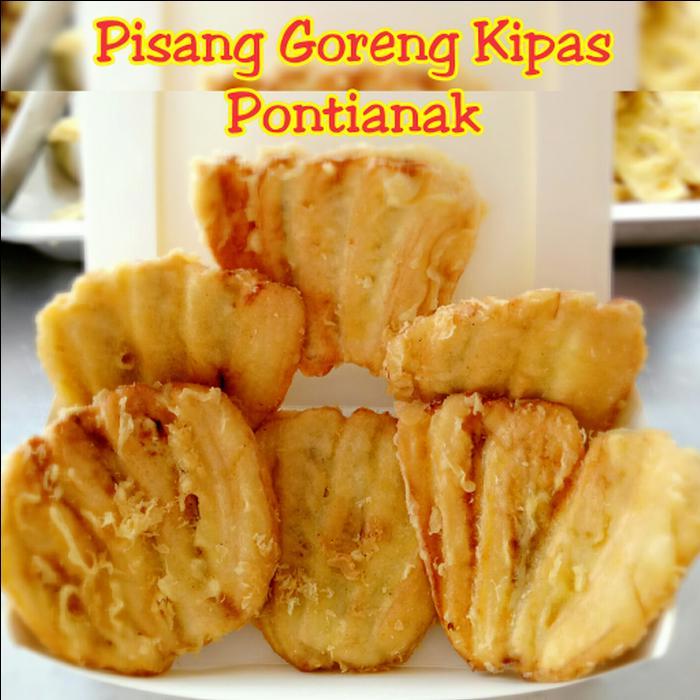 ap1q- Frozen Pisang Goreng Pontianak 1 Lusin Setengah Matang Super Manis