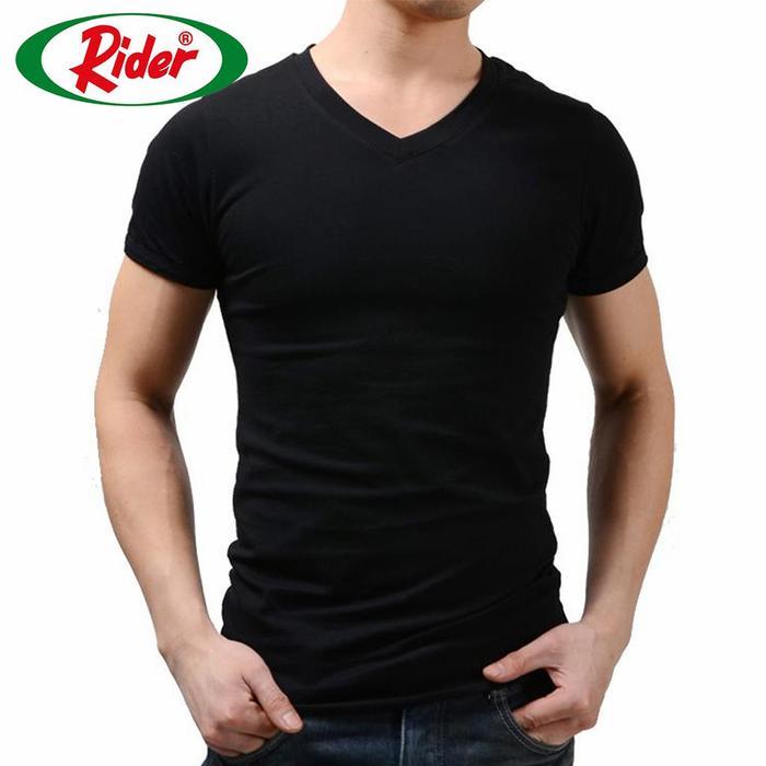 Re0H- Rider Kaos Oblong T-Shirt Man R223B Round Neck Original