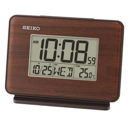 Seiko QHL068B - Jam Meja Digital Dual Alarm