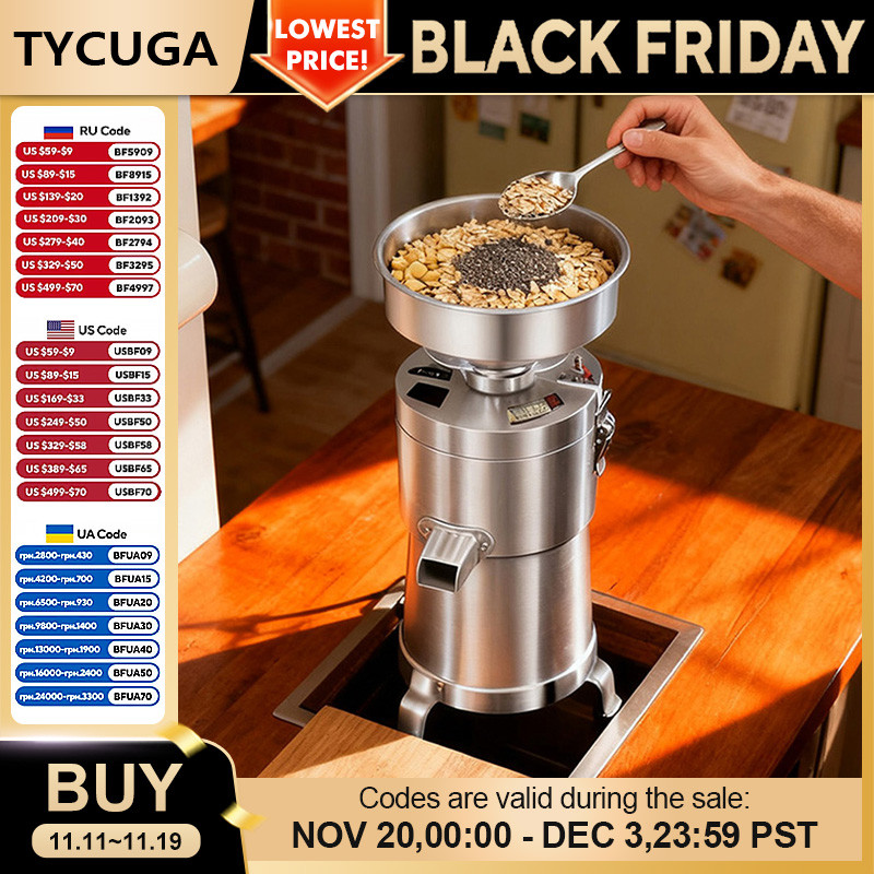 Commercial Soy Milk Maker No Filter Needed Automatic Grinding Soya Bean Tofu Making Machine For