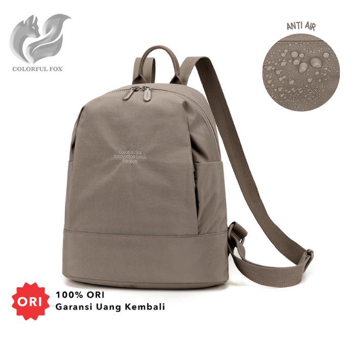 Tas Ransel Wanita Backpack Wanita Remaja Anti Air COLORFUL FOX 1260