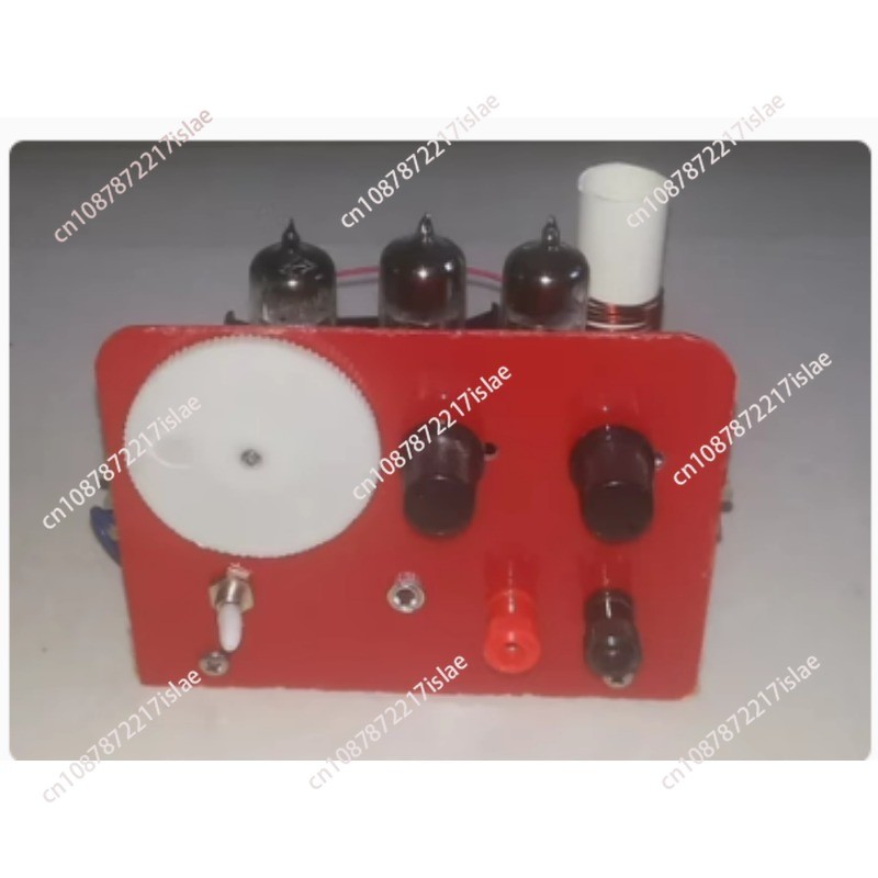 Regenerative Dc Three-Lamp Shortwave Tube Radio Kit Diy Cw Ssb Receiver Battery Powered