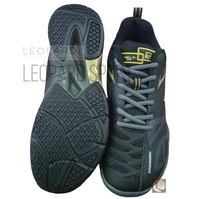 Terlaris Sepatu Badminton Rs Snd Ltd 04 / Black