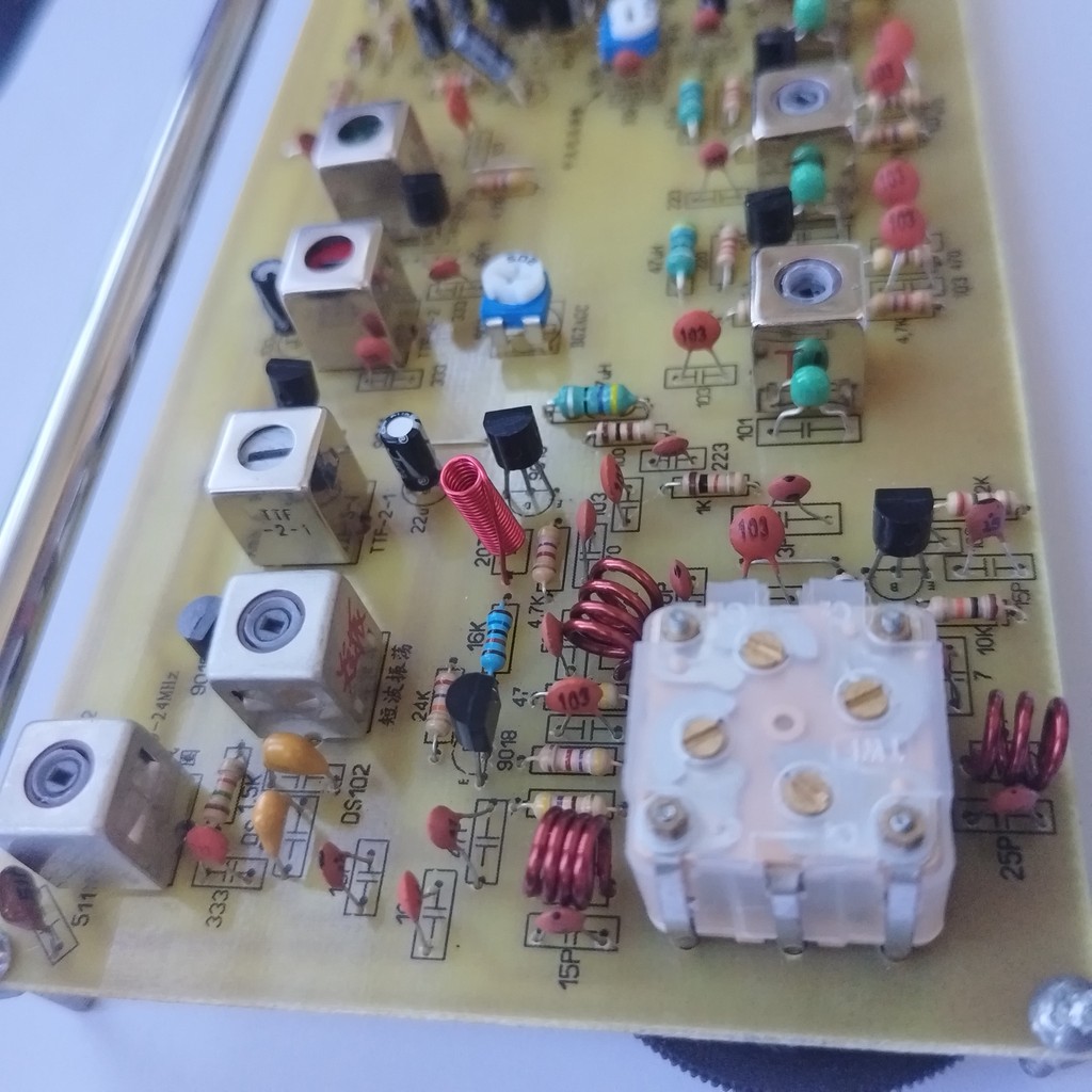 Discrete Component Shortwave Fm Two Band Radio Kit